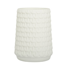 White Domani Ceramic Vase